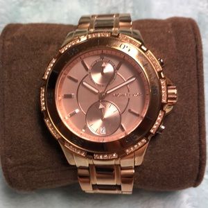 Rose Gold Michael Kors watch